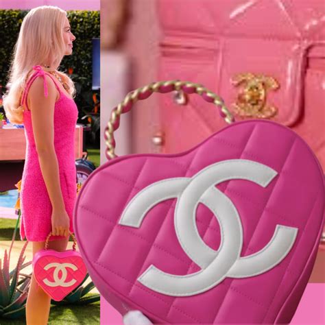 chanel barbie pink heart bag|chanel barbie reference.